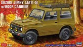 1:24 Hasegawa 20606 Suzuki Jimny (JA11-5) w/Roof Carrier Plastic Modelbouwpakket