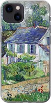 Coque iPhone 13 - Maison à Auvers - Vincent van Gogh - Coque de téléphone en Siliconen