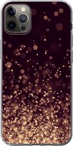 Geschikt voor iPhone 13 Pro Max hoesje - Abstract - Glitter - Licht - Design - Siliconen Telefoonhoesje