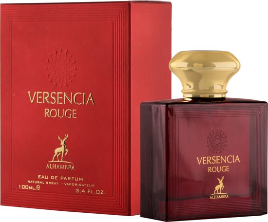 Maison Alhambra Versencia Rouge - 100 ML Eau de Parfum - Heren Parfum Geïnspireerd door Eros Flame Versace