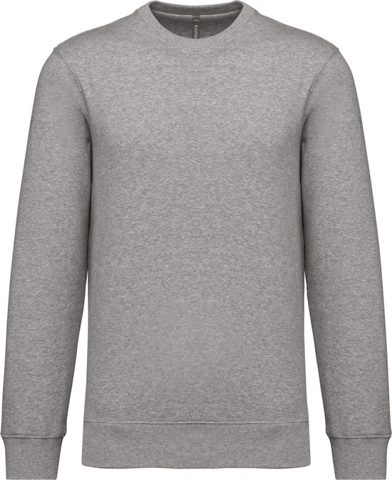 Sweatshirt Unisex XS Kariban Ronde hals Lange mouw Oxford Grey 80% Katoen, 20% Polyester