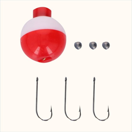 HIXA Viskoffer - met Accessoires - Gevuld - 46x13x8 cm - Vishengelset - Telescopische Vishengel van Merkloos — afbeelding 2