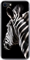 Geschikt voor iPhone 7 hoesje - Zebra - Wilde dieren - Patronen - Siliconen Telefoonhoesje