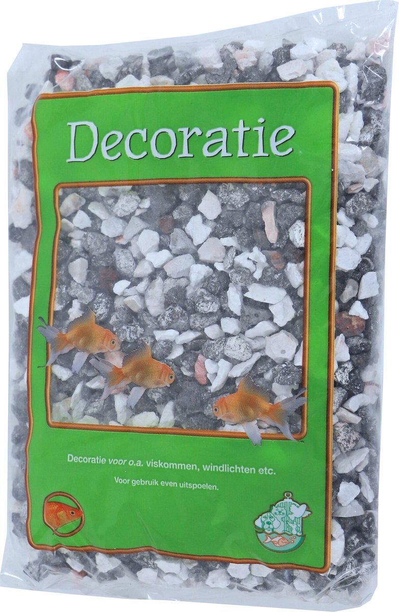 De Boon Split Mix Zwart/Wit/Grijs 0.9KG
