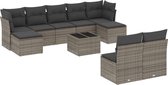 vidaXL-10-delige-Loungeset-met-kussens-poly-rattan-grijs