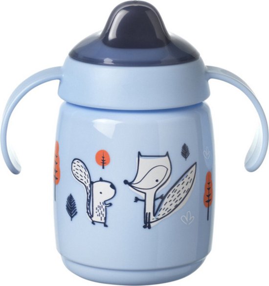 Tommee Tippee tazza con cannuccia da allenamento, 7m+, 300ml, verde, 447830