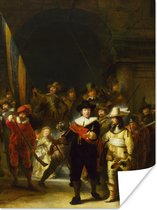 Poster De Nachtwacht - Rembrandt van Rijn - 30x40 cm