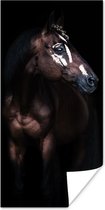 Poster Paard - Vlekken - Licht - 60x120 cm