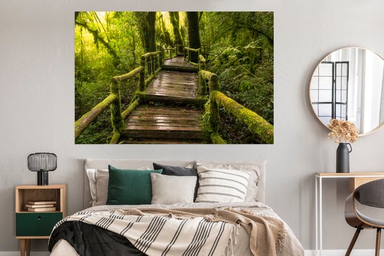 Poster Mooi regenwoud en jungle - 180x120 cm XXL