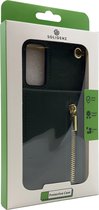 Geschikt Voor iPhone 8/7/SE 2022/2020 Hoesje Met Koord - Solidenz Portemonnee Hoes - Telefoonhoesje Met Koord - Wallet Case - Cover Hoes Met Koordje - Backcover Met Koord - Rosegoud