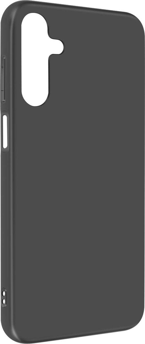 Avizar Hoesje Geschikt voor Samsung Galaxy A15 5G Siliconen Mat Soft Touch, Zwart