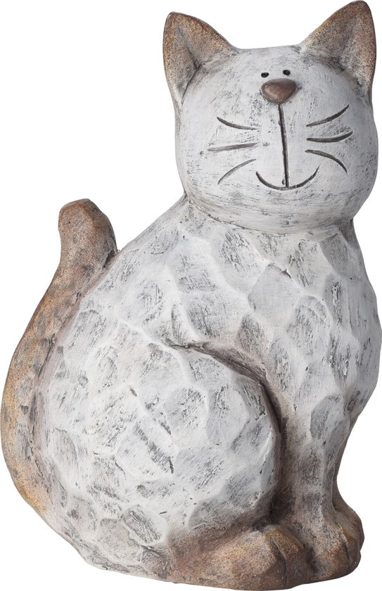 Home&Styling-poes-kat-zittend-32 cm hoog