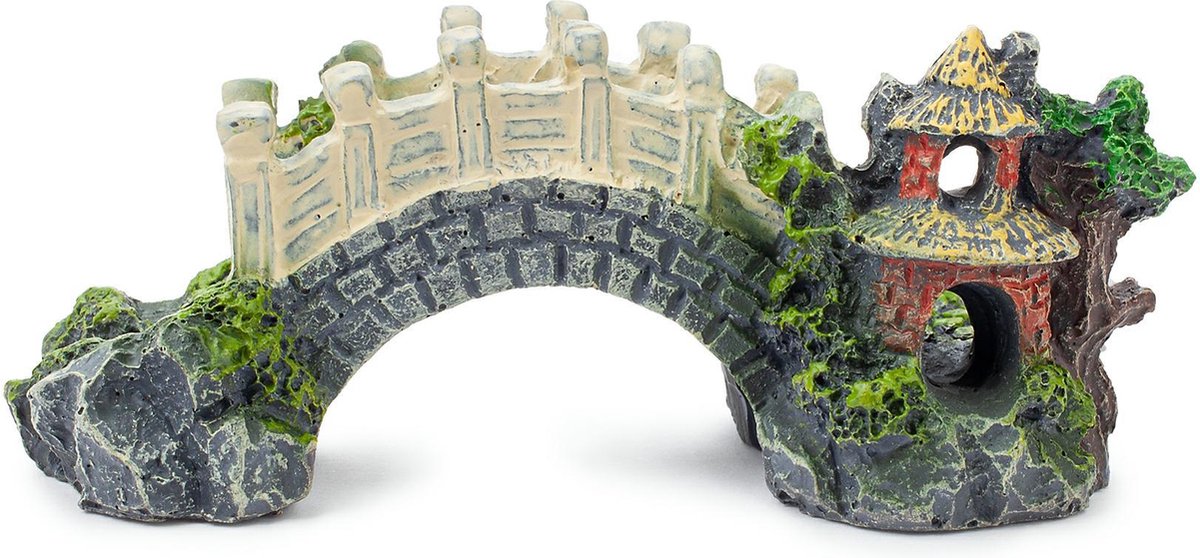 Happet - Aquarium Bridge Decoration Happet R066 10 Cm - S-r066sh - 1st