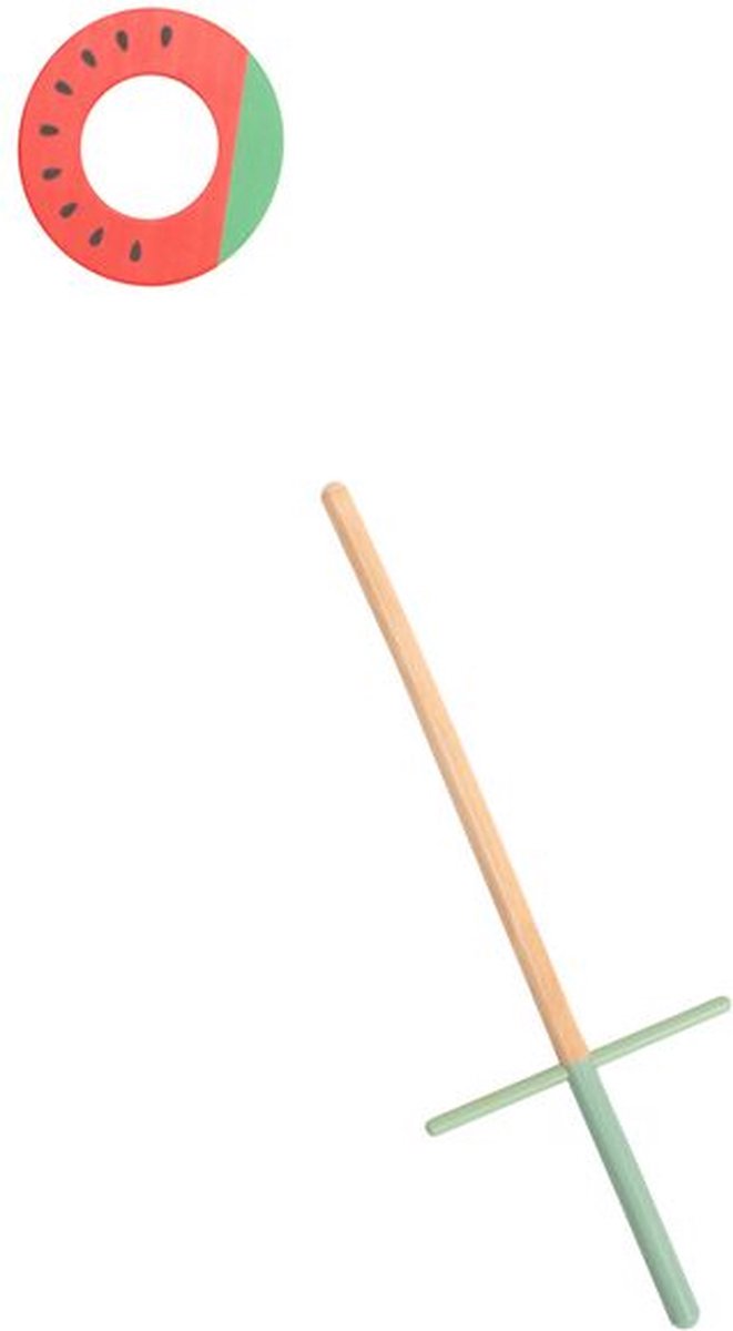 BS Toys Vang het Fruit - Houten speelgoed - Actiespel - Vangspel - Spelletjes voor kinderen - Buiten speelgoed - Buitenspel - Buiten Spellen - Tuin Speelgoed — afbeelding 13