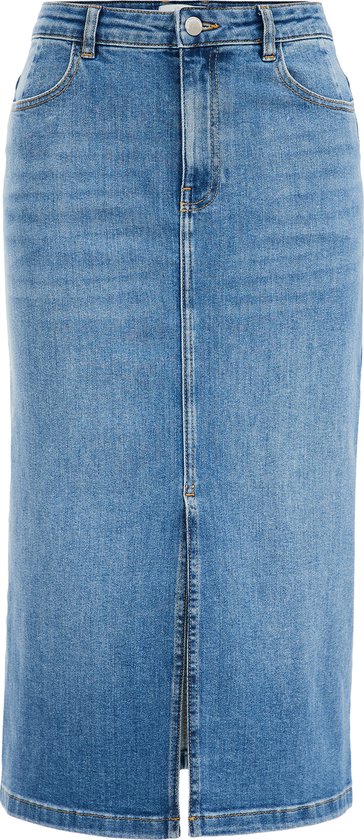 WE Fashion Dames high rise denim rok