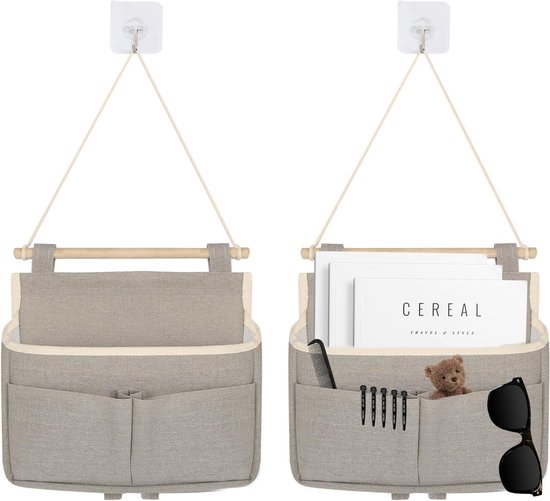 3 Sprouts Hangende wand-organizer - Gele Giraf