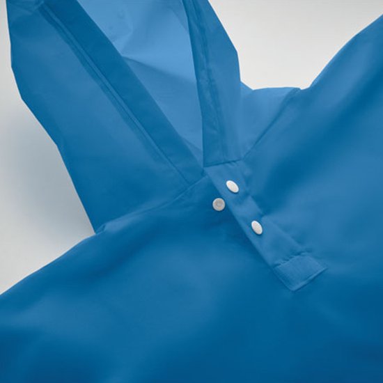 PEVA regenponcho - Poncho regen - Regenkleding - Kinderen - One size - 2-5 jaar - Blauw - Merkloos