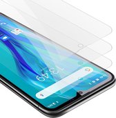 Cadorabo 3x Screenprotector geschikt voor Oukitel C23 PRO - Beschermende Pantser Film in KRISTALHELDER - Getemperd (Tempered) Display beschermend glas in 9H hardheid met 3D Touch