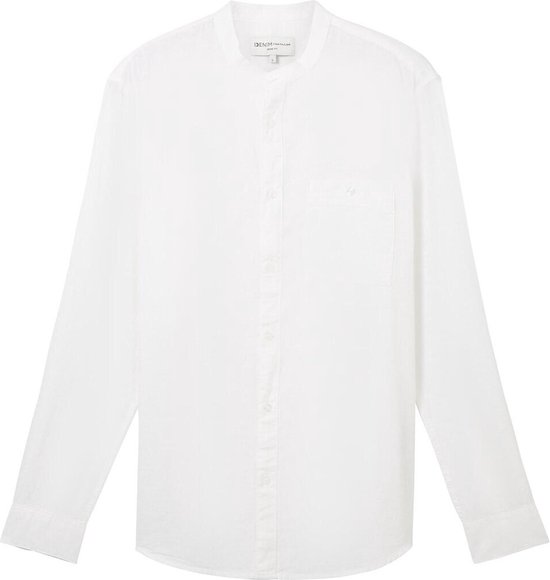 Tom Tailor Overhemd Slubyarn Overhemd 1040152xx12 20000 Mannen Maat - M