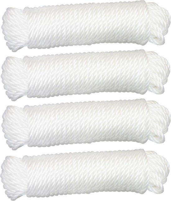 Ganzoo Paracord 425 type 2 touw 3 mm, 30 m, 4 kernstrengen, nylon/polyester, beige, outdoor koord voor tentlijnen, camping, survival, knutselen, takels, vlechten, gripwikkeling, sleutelkoord