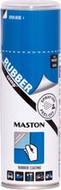 Maston Rubbercomp spray - Zijdeglans - Blauw - rubber coating - 400 ml