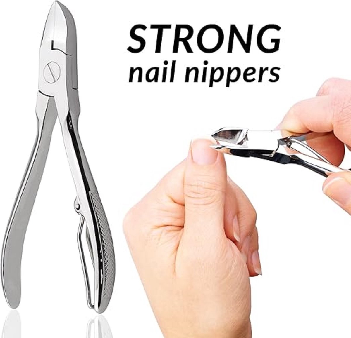 Goedkoopste manicure set -Wenkbrauwverzorgingsset, Roestvrijstalen Nagelverzorgingstools 5