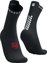 Pro Racing Socks v4.0 Run High - Black/White/Core Red