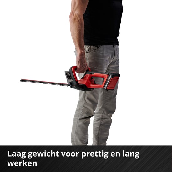 Einhell Accu Heggenschaar GC-CH 18/40 Li Solo - Power X-Change - 18 V/Li-ion - Snoeilengte: 40 cm - Tandafstand: 13 mm - Ergonomische handgreep - Excl. accu en lader van Merkloos	 — afbeelding 4