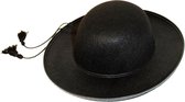 Priester/Pastoor/Dominee carnaval verkleed hoed zwart voor volwassenen