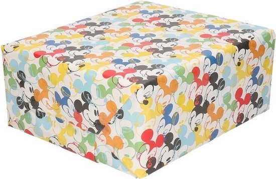 Zelden slecht Mediaan 3x Inpakpapier/cadeaupapier Disney 200 x 70 cm - Disney Mickey Mouse -... |  bol.com