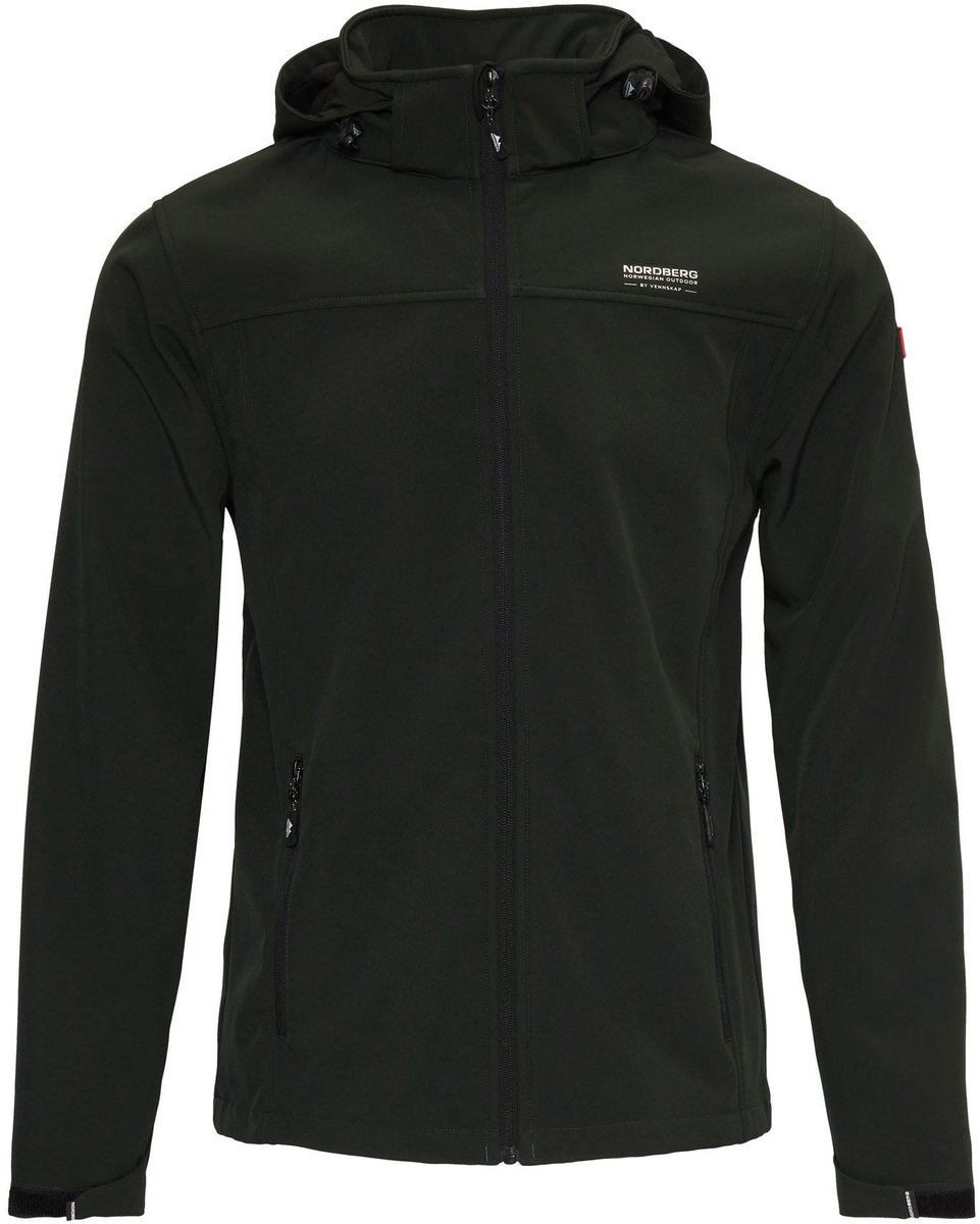 NORDBERG Eldgrim Softshell Softshell jack heren Groen
