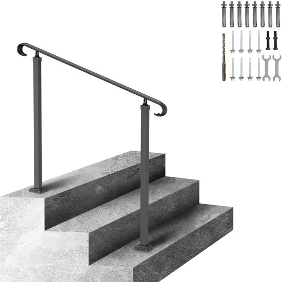 Smeedijzeren muurleuning, trapleuning en balustrade - Smederij van Baars