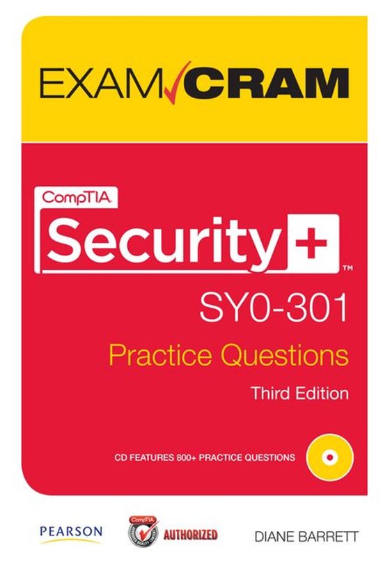 Comptia Security+ Sy0-301 Practice Questions Exam Cram - cover