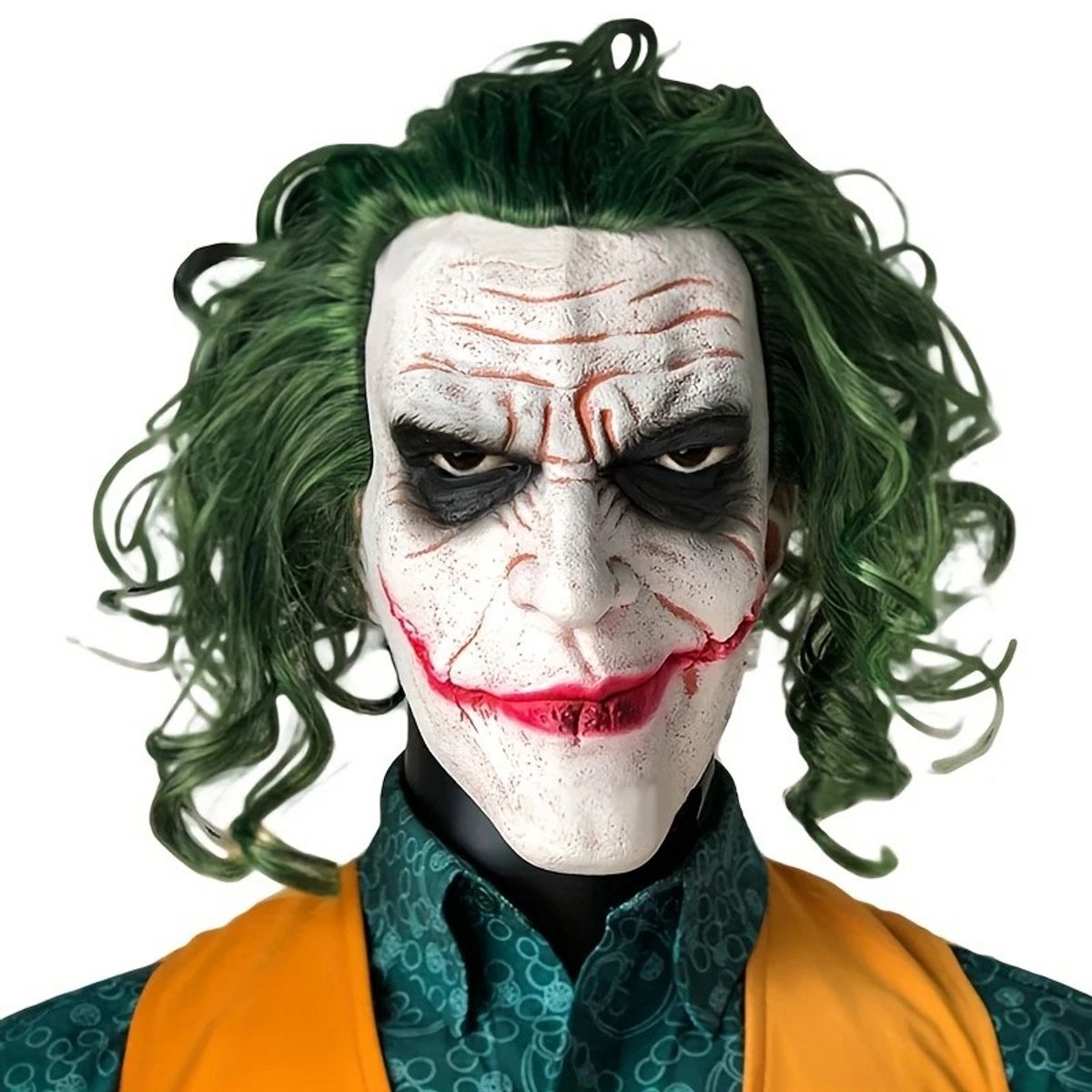 Joker masker - The Joker masker - Horror masker - Halloween masker - Enge maskers - Jigsaw - Joker masker - Joker - Scary masker - Killer clown masker - Carnaval masker - Eng masker - Saw masker