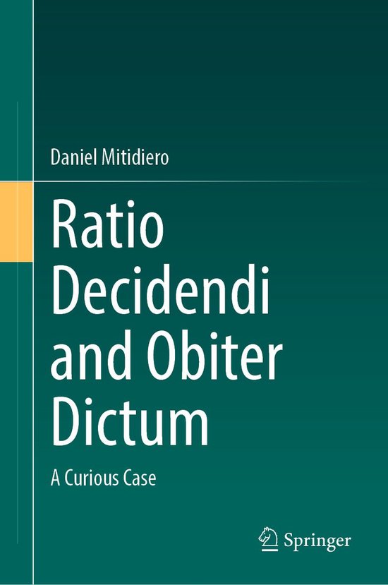 Law and Criminology (R0) - Ratio Decidendi and Obiter Dictum - cover