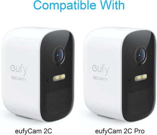 2 - stuks - Geschikt voor - eufyCam 2C Beveiligingscamera Beschermcamera met UV- en weerbestendige siliconen skins - geschikt voor eufyCam 2C/2C Pro (eufyCam 2C/2C Pro) van Merkloos — afbeelding 5