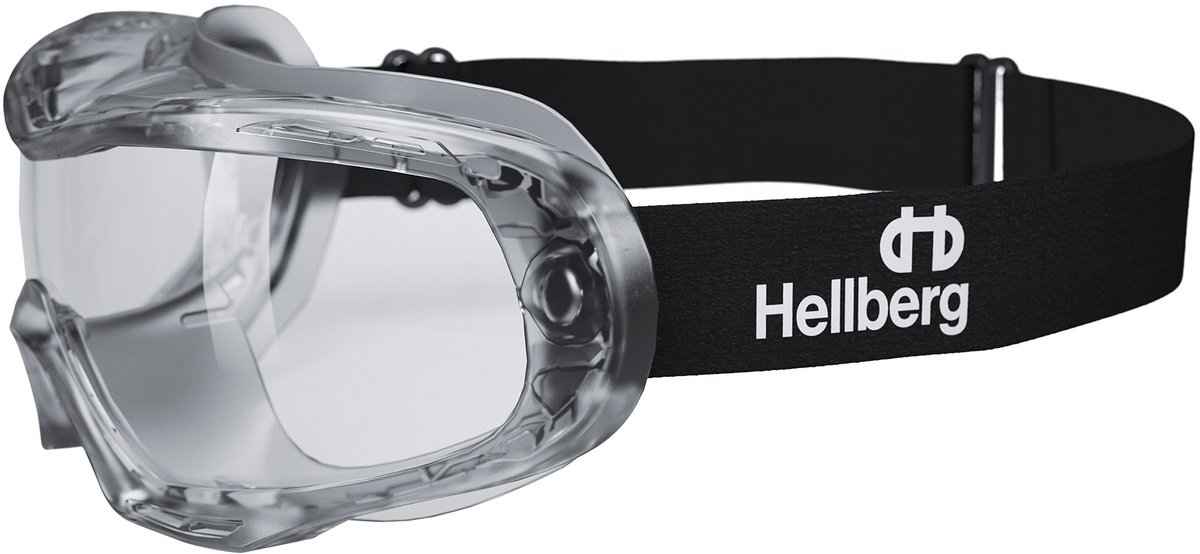 Hellberg Veiligheidsbril Ruimzicht (RZ) Neon AF+AS helder
