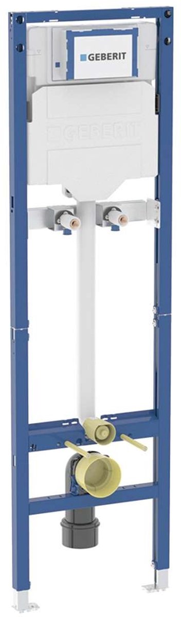 Geberit Duofix - Installatie-element voor uitstortgootsteen, 175 cm, met inbouwspoelreservoir Sigma 12 cm 111.565.00.2
