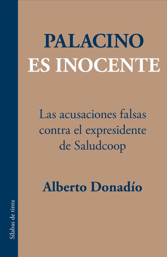 Palacino es inocente - cover