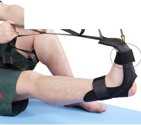 Yoga Ligament Stretching Belt - Resistance Bands - Hamstring Leg Stretcher - Stretch Strap voor Flexibiliteit - Rehabilitatie Training - Workout - Flexibiliteit Training - Dans - Gym - Rehab - Tension — afbeelding 4