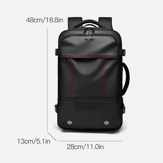 Sac à Dos De Voyage Extensible à Compression Sous Vide Pour Hommes Et Femmes