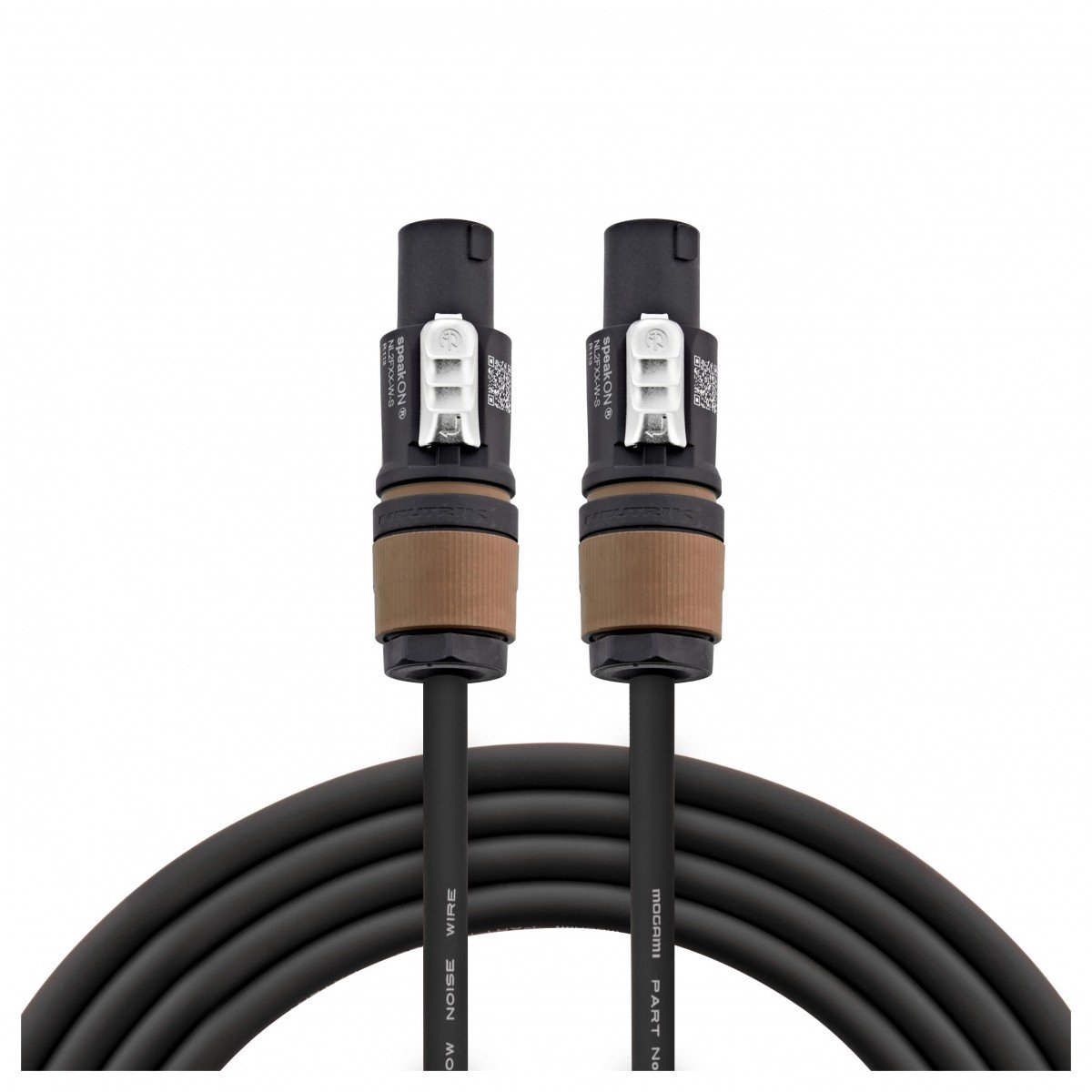 Studiospares Pro Neutrik speakON Mogami Luidspeakerkabel, 25 m