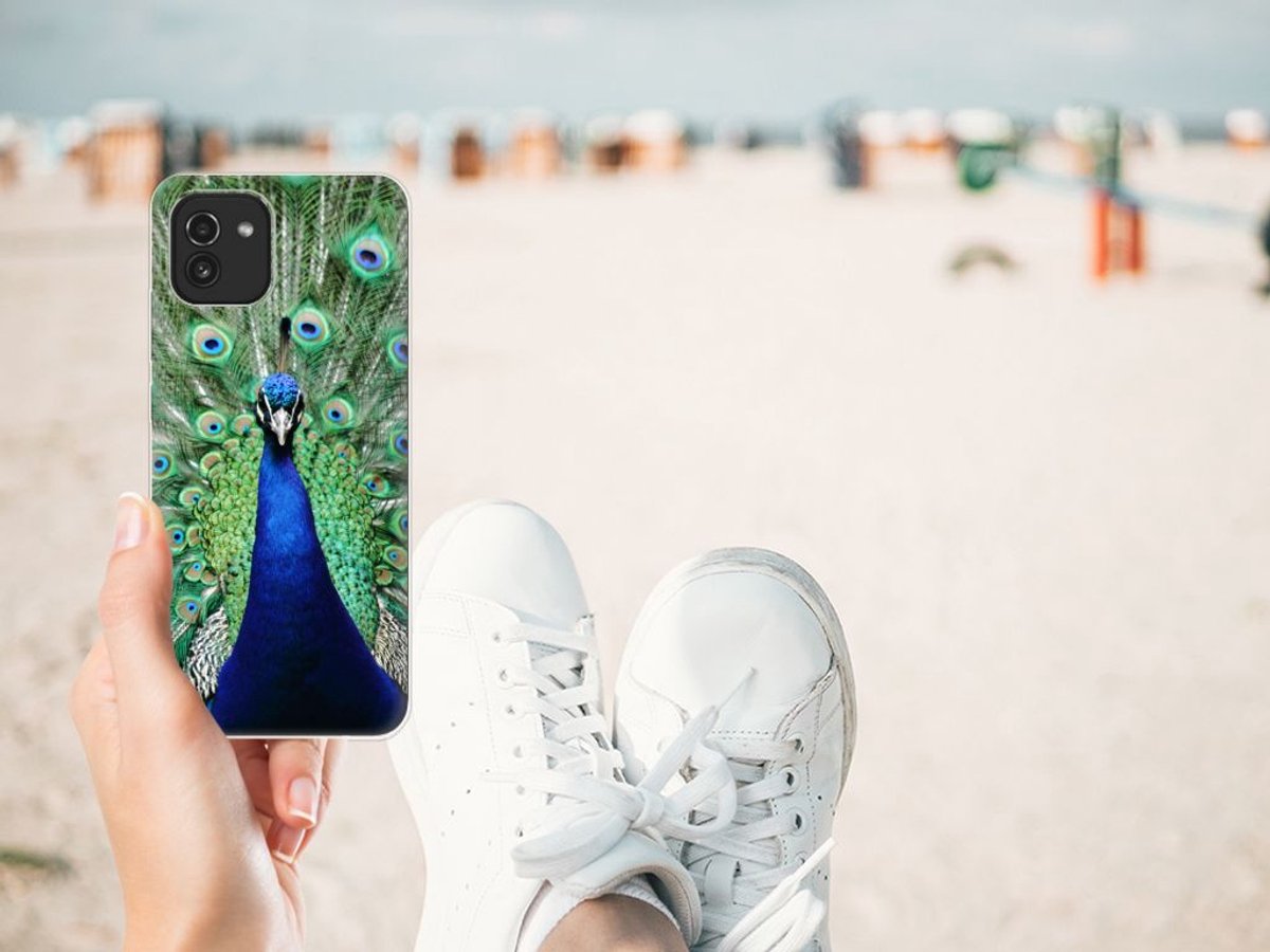Samsung Galaxy A03 TPU Hoesje Pauw