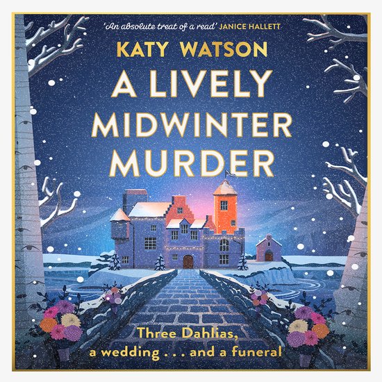 Three Dahlias Mysteries4-A Lively Midwinter Murder - cover
