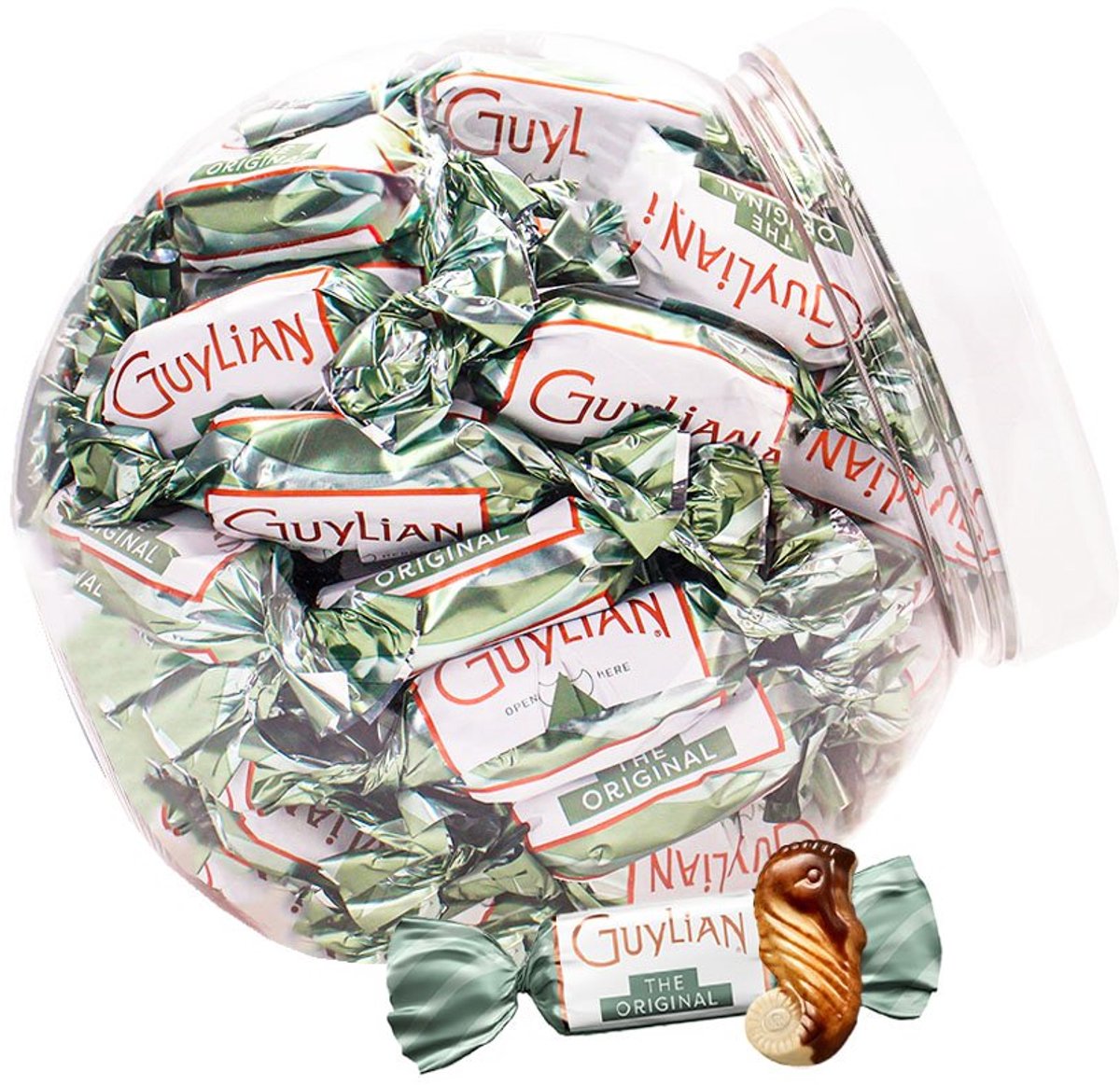 Guylian Temptations Original Seahorses - melkchocolade met praliné - 540g