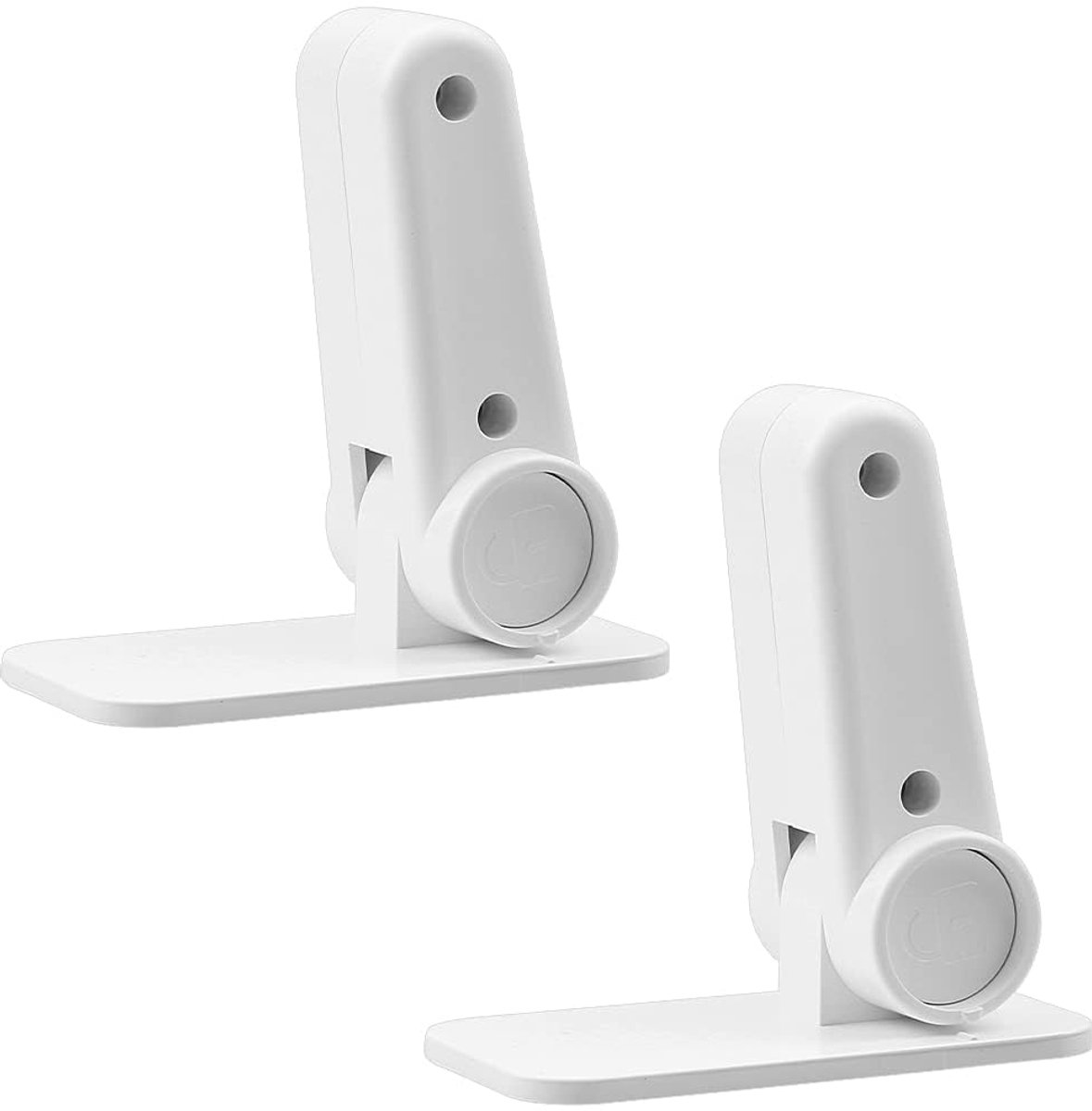 Image of 2-pack deurkruksloten, zelfklevende kinderveilige deurkruksloten, kruksloten die niet geponst hoeven te worden, geschikt voor kinderen en peuters.