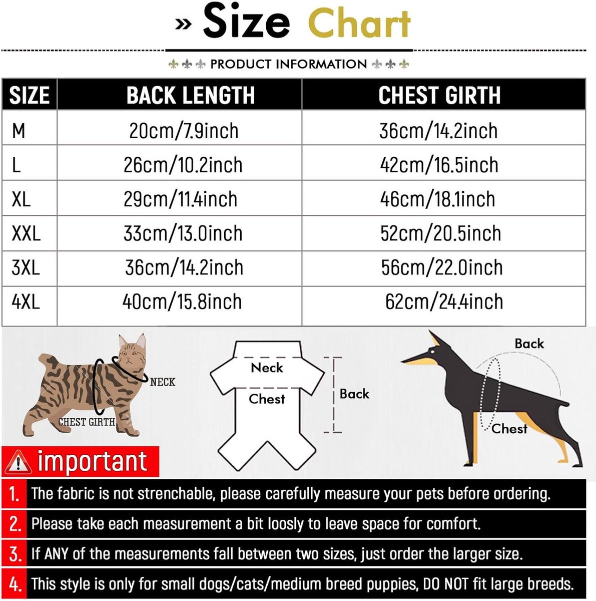 Hondenpoloshirt met wafelpatroon, geschikt voor kleine en middelgrote honden, gestreepte trui voor huisdieren, lente- en zomersweater met ademende puppy, Chihuahua Yorkie (M (borst 37 cm)) — cadeau in Cadeau-ideeën - foto 3