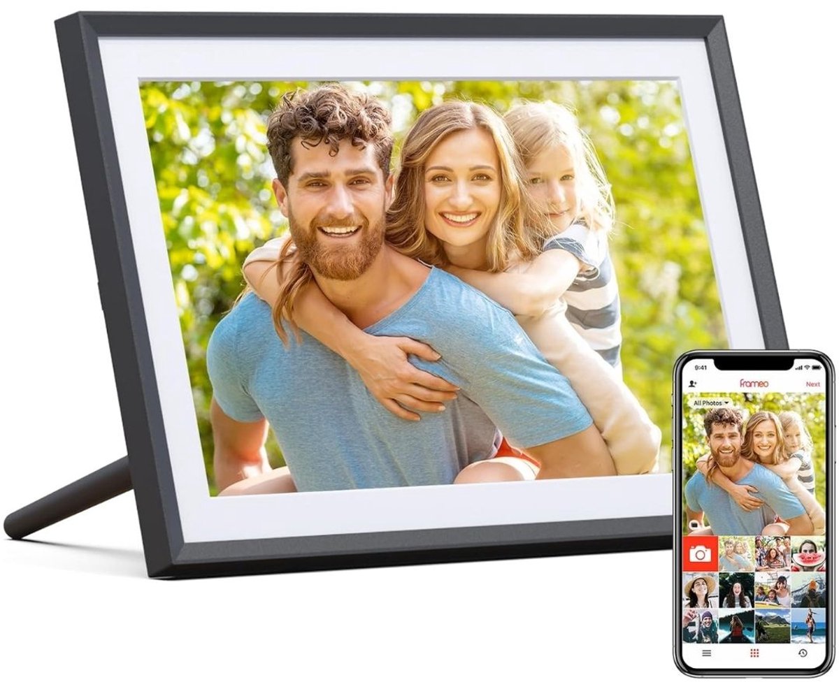 Digitale Fotolijst met Wifi - Fotolijsten - Frameo App - HD Kwaliteit -