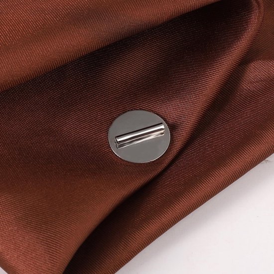 6 Paar Magnetische Mini Pin Broche Converter, Schadevrij Metalen Pin Ruggen Bijna Onzichtbaar Pin Converter voor Sjaal Hijab Sjaals Dunne Stof (Goud