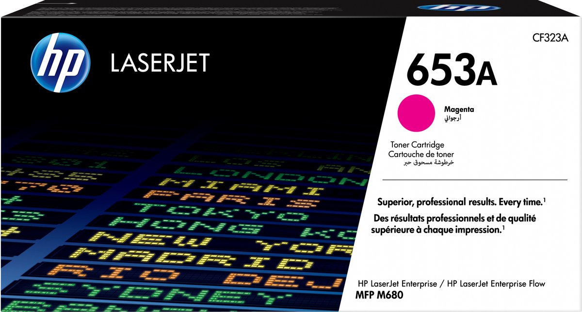 HP 653A - Tonercartridge / Magenta